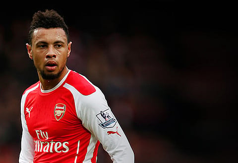 Growing stronger: Coquelin has established a smooth partnership with Elneny