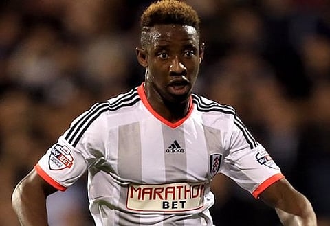 Target man: Dembele is being eyed by Tottenham but a deal is not close