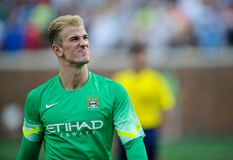 Testing times: Hart believes Kompany's body is feeling the strain of his playing style