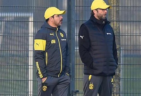 Homeward bound: Klopp returns to his former club on Thursday