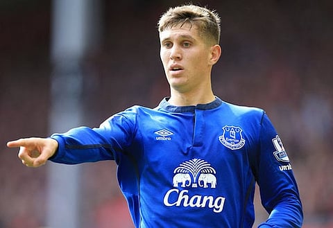 Rock solid: Stones is set to partner Phil Jones in centre England defence