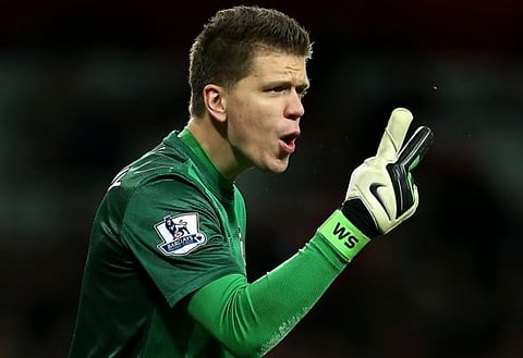 Second chance: Wojciech Szczesny wants to regain his old No1 spot at Arsenal