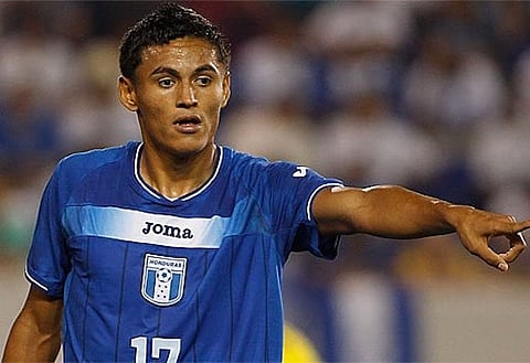Target man: Andy Najar is being tracked by Arsenal and Fiorentina