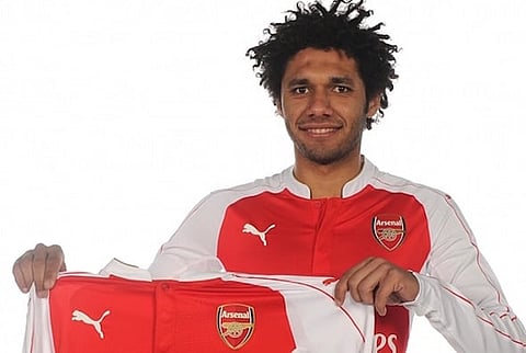 Done deal: Elneny was unveiled as an Arsenal player last week