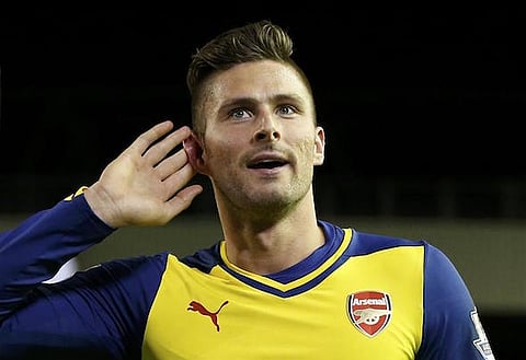 Arsenal striker Giroud annoyed by French support at Euro 2016