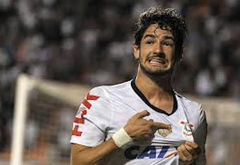 Striking move: Chelsea are working on a deal for Pato