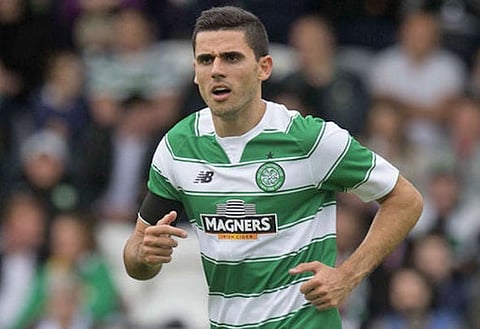 Celtic regular trains after late return from international duty