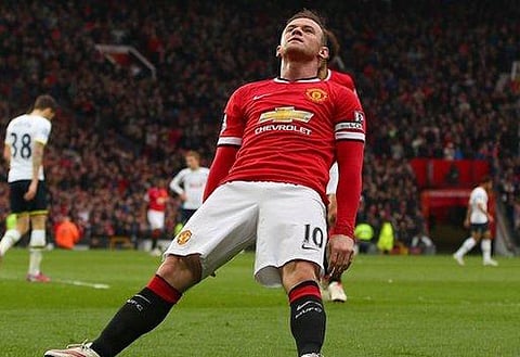Knockout blow: Rooney is facing two months on the sidelines