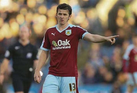Joey Barton on display for  Burnley