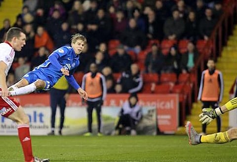 High flying: Samuelsen is highly regarded by West Ham chiefs