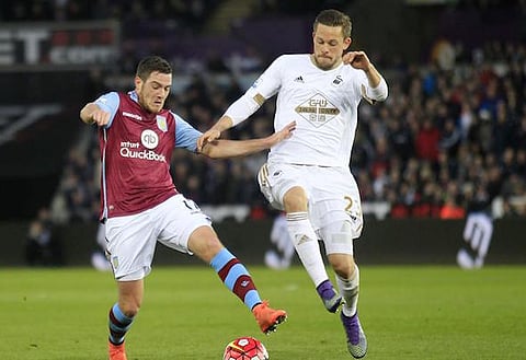 Done deal: 24-year-old agrees terms of Aston Villa departure