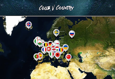 English Premier League players make up 25% of Euro 2016 players