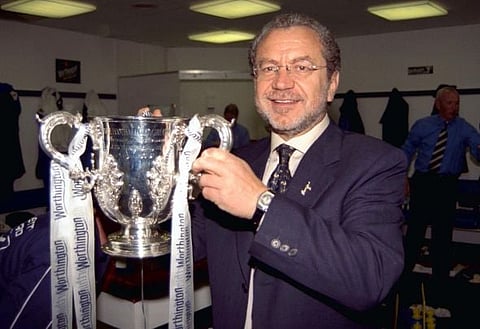 Lord Sugar delivers shock verdict on Arsenal after Twitter exchange with Piers Morgan