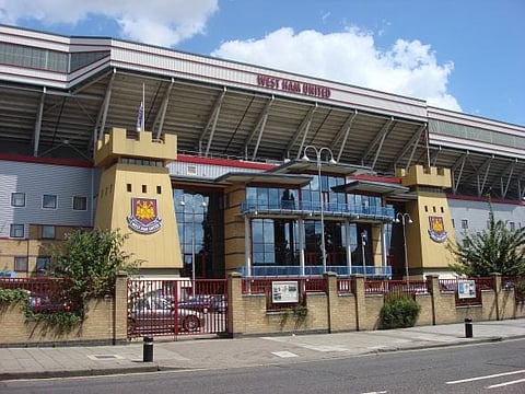 West Ham fans give Twitter verdicts as stadium goes up in flames
