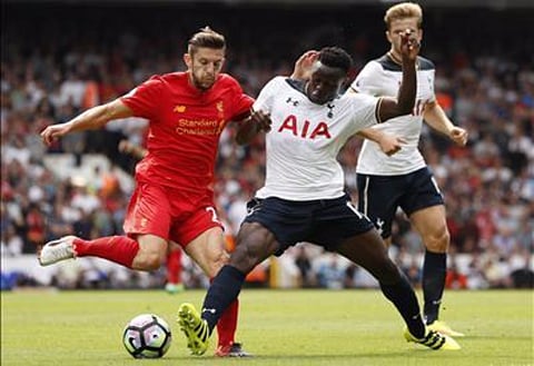 Tottenham fans react on Twitter to Wanyama cameo v Liverpool
