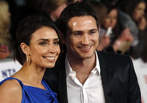 Frank Lampard and wife Christine
