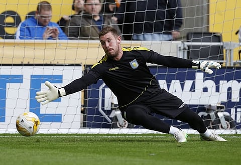 Football - Wolverhampton Wanderers v Aston Villa - Pre Season Friendly - Molineux - 15/16 - 28/7/15
Aston Villa's Jed Steer during the warm up
Mandatory Credit: Action Images / Craig Brough

EDITORIAL USE ONLY.
