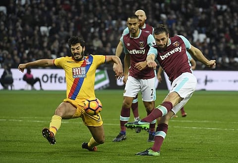 West Ham fans pan James Tomkins on Twitter after performance for Crystal Palace