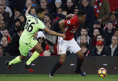 Alexander-Arnold posts Twitter message after Liverpool draw