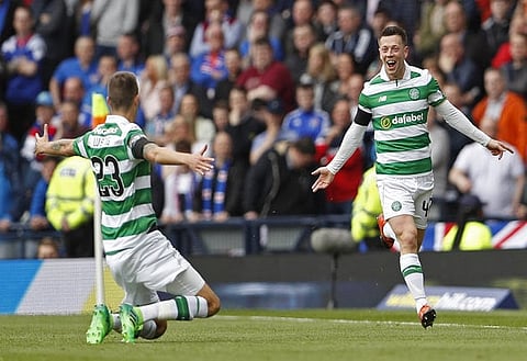 Callum McGregor was praised by Celic fans on twitter last night