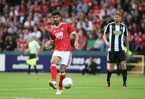 Done deal: Nottingham Forest seal signing of three-time top-flight title winner