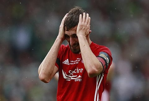Shinnie tells Celtic skipper Scott Brown he's ready for him next season