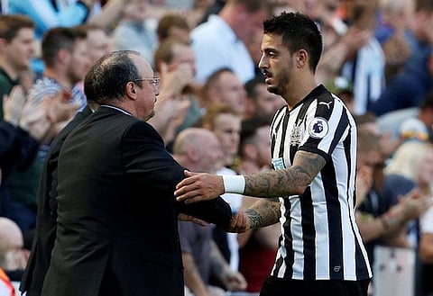 Newcastle United striker hits out at manager after lack of game time