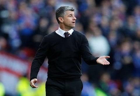 Motherwell boss Robinson mocks Rangers after Caixinha claim