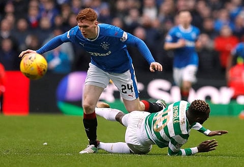 6ft 3 Rangers powerhouse sends message to fans as he exits Ibrox