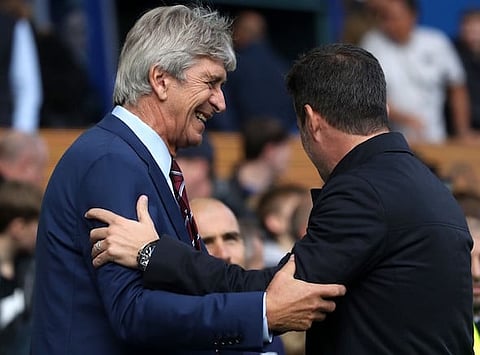 Sources: Forward pictured in West Ham shirt as Everton leapfrogged in transfer race
