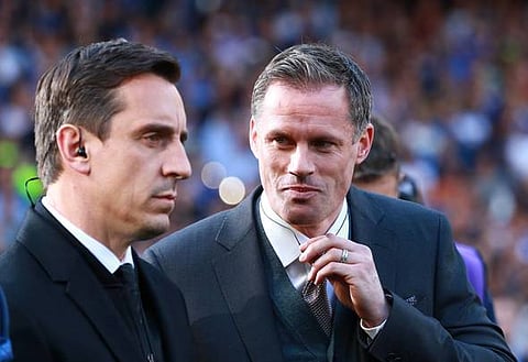 Agbonlahor rants at Carragher and Neville after what he's heard from Bamford at Leeds