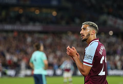 David Moyes 'frustrated' with Said Benrahma after what pundit spotted at West Ham