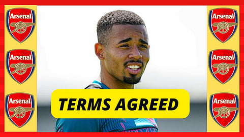 Sources: Gabriel Jesus agrees personal terms with Arsenal