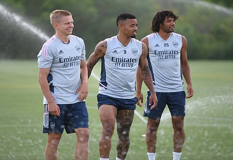 Arsenal 'dressing room' verdict issued by expert after Gabriel Jesus footage emerges