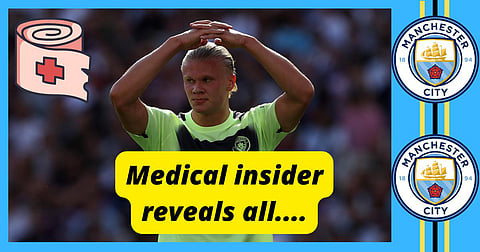 Medical insider issues Erling Haaland 'injury' claim after what he's seen at Man City