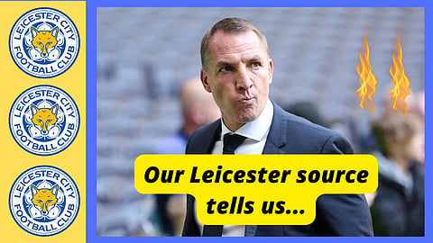 Sources: Leicester City ready new manager talks as Brendan Rodgers set for sack