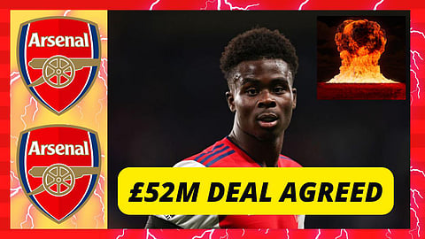 Sources: Arsenal reach agreement in principle on £52m Bukayo Saka deal