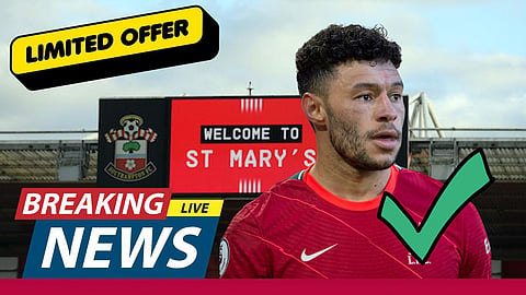 Sources: Southampton being offered Liverpool star  Alex Oxlade-Chamberlain
