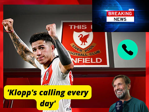 Sources: Jurgen Klopp 'calling every day’ as Liverpool work on Enzo Fernandez deal