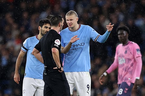 Ex-PL referee on extended ban for 'reckless' Erling Haaland as Man City footage re-analysed