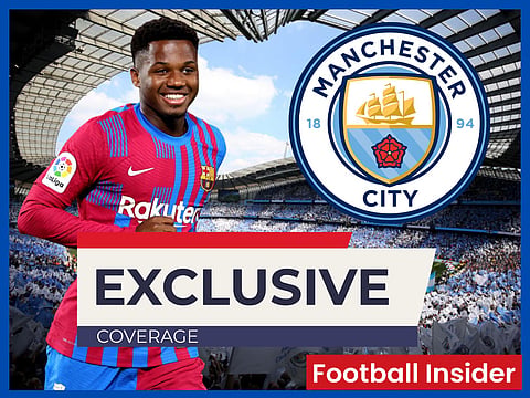 Sources: Man City plotting to sign Barcelona star Ansu Fati after father's reveal