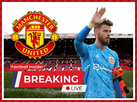 David De Gea now set to quit Man United soon after agreeing new deal - sources