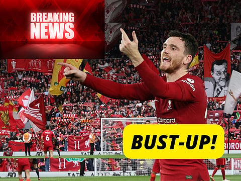 Sources: 'Angry scenes' in Liverpool dressing room amid big development today on Andy Robertson drama