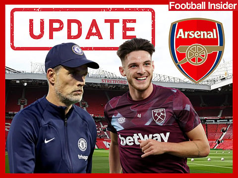 Revealed: Big update on Arsenal's first Declan Rice bid after Tuchel talks - sources