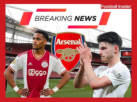 Arsenal now have 'verbal agreements' for Declan Rice and Jurrien Timber deals - sources