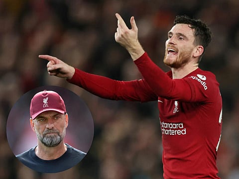 Liverpool fans react with dismay to James Pearce's update on Andy Robertson's injury