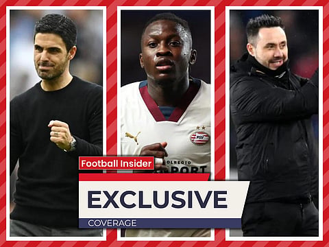 Pete O'Rourke column: Arsenal close in on two deals, Tottenham race Brentford for Bakayoko, De Zerbi to quit Brighton for Man United?