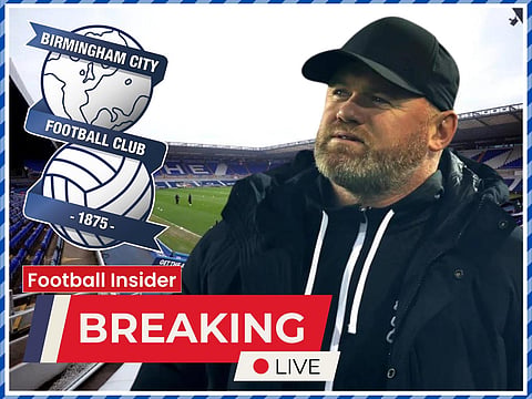 Sources: Wayne Rooney to be sacked by Birmingham City after 15 matches