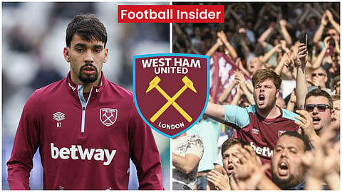Man City told to 'back off' by West Ham fans after Lucas Paqueta display
