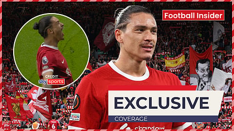 Liverpool coaches 'thrilled' by Darwin Nunez development - sources